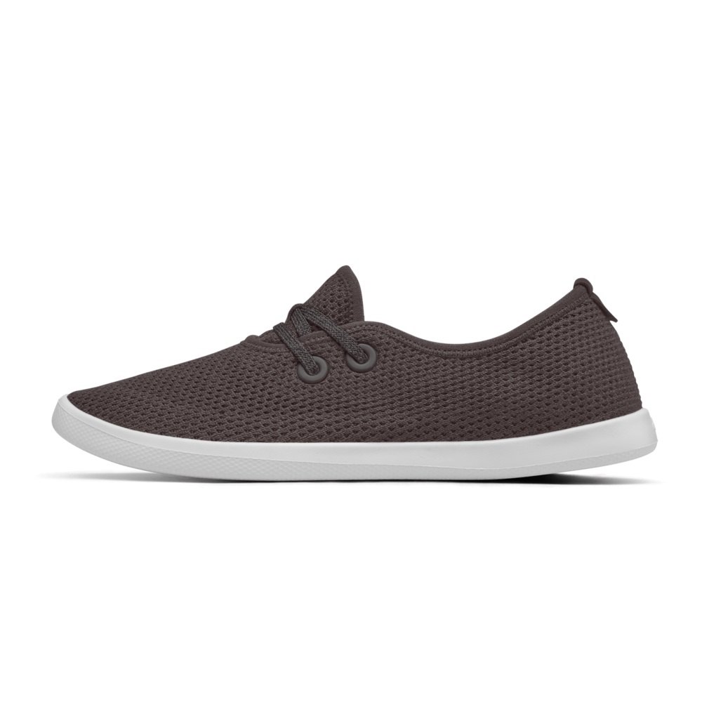 Allbirds Men\'s Tree Skippers - Boat Shoes Dark Grey - QKV213905